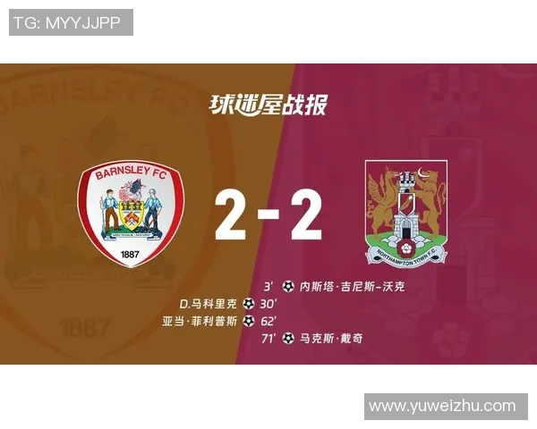 巴恩斯利主场迎战什鲁斯争夺英甲联赛关键三分之战